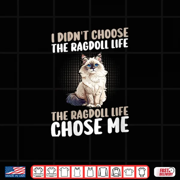 Design Womens Cat Ragdoll Shirt