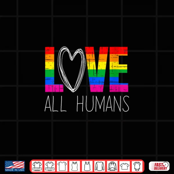 Design Womens LGBT Pride Rainbow Love LGBTQ Pride Shirt