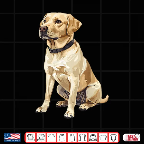 Design Yellow Labrador Retriever Shirt