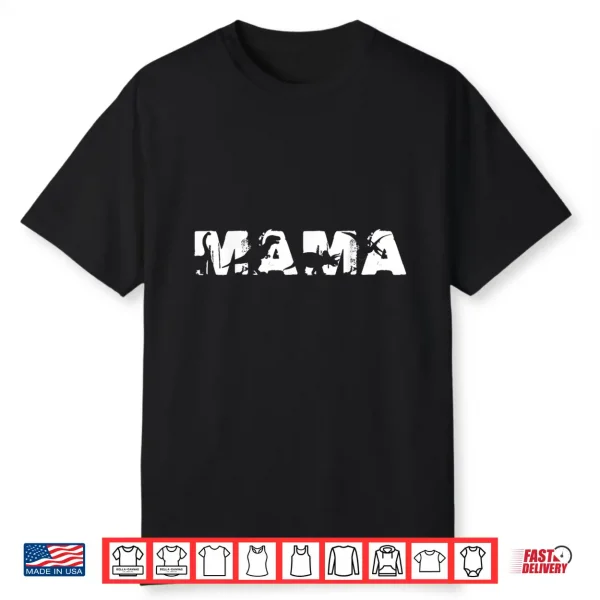 Dinosaur Mama Funny In Mother’S Day For Mamasaurus T Rex Shirt