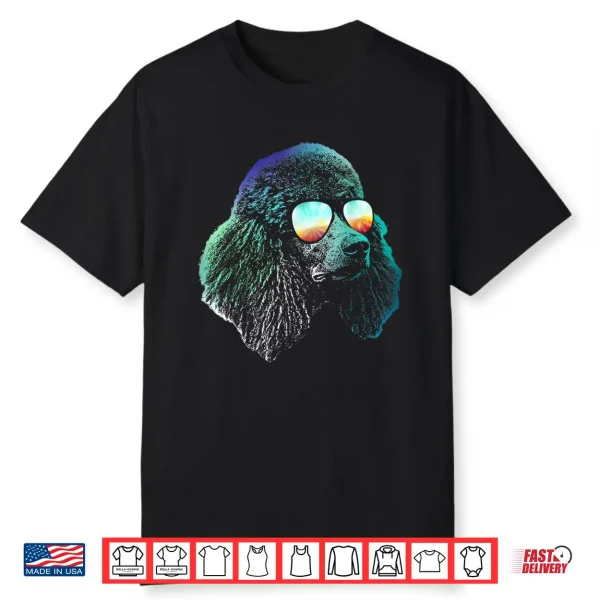 Disco Groovy Poodle Shirt Dog Gift