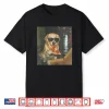 Dog Eating Pizza Golden Retriever Meme Shirt