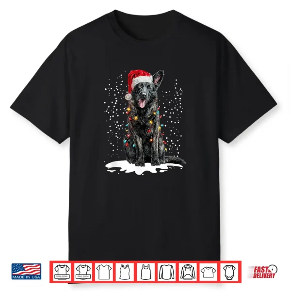 Dog Xmas Favorite German Shepherd Christmas Shirt