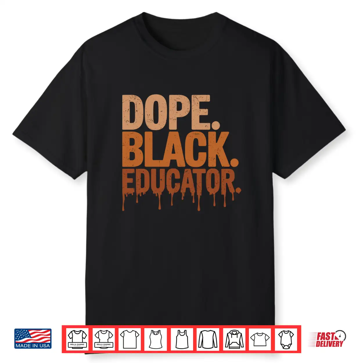 Dope Black Educator Black History Month Teacher Juneteenth Shirt Dope Black Educator Black History Month Teacher Juneteenth Shirt