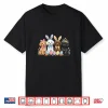 Easter Miniature Poodle Dogs Ears Bunny Eggs Spring Premium Tri Blend Shirt