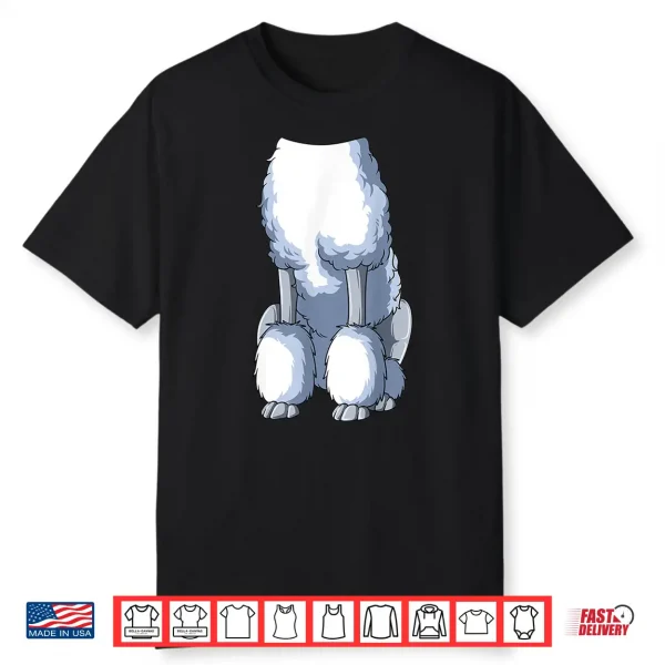 Easy Poodle Costume Poodle Body Headless Poodle Costume Shirt