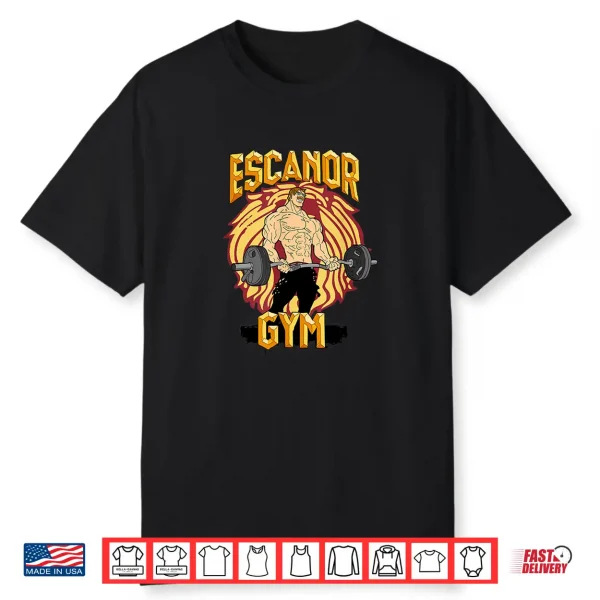 Escanor Gym Pride Shirt
