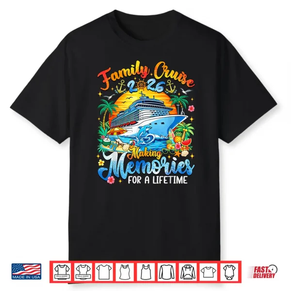 Family Cruise 2026 Family Matching Cruise Summer Vacation Shirt