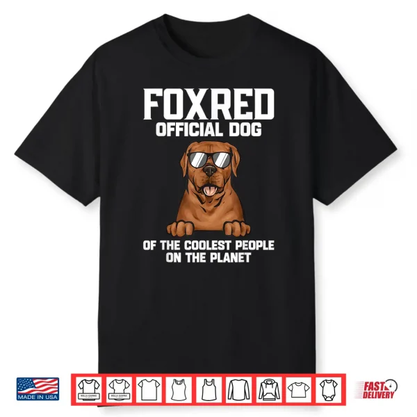 Fox Red Labrador Retriever Cool Foxred Lab Shirt
