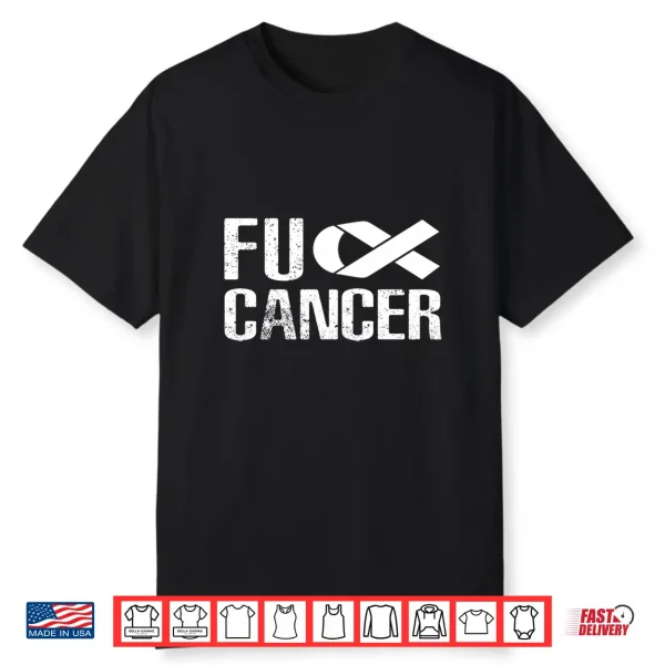 Fuck Cancer Shirt Fu Cancer Shirt Cancer Awareness Shirt
