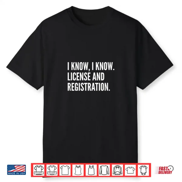 Funny Car Racing Shirt   Motorcycle Enthusiast Tee
