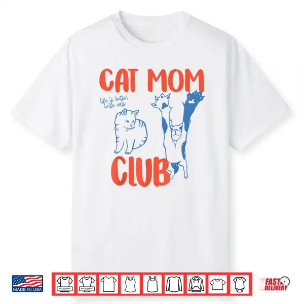 Funny Cat Mom Club Sweater Cat Mom Cat Mama Mother’S Day Shirt
