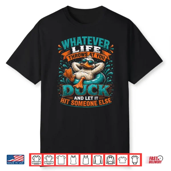 Funny Duck Graphic Tees Men Women Teens Funny Quote Shirt