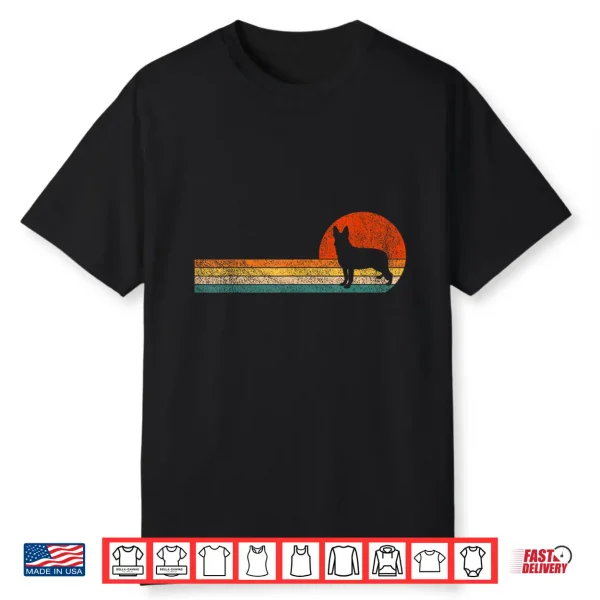 Funny German Shepherd Dog Owner Retro Vintage Shirt