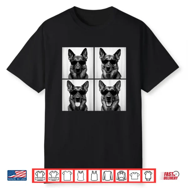 Funny German Shepherd Lover Cute Gsd Dog Photo Booth Shirt