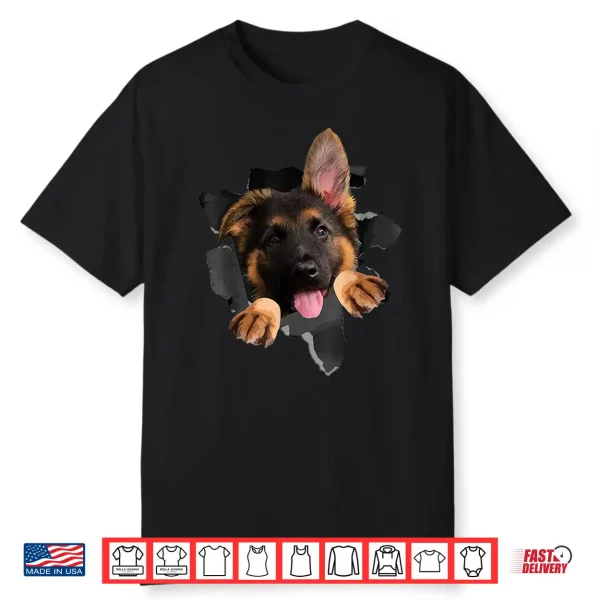 Funny German Shepherd Lovers Design For Men Women Pet Dog Shirt