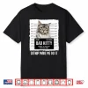 Funny Maine Coon Cat Lover Gift For Women Catnip Made Me Do Shirt