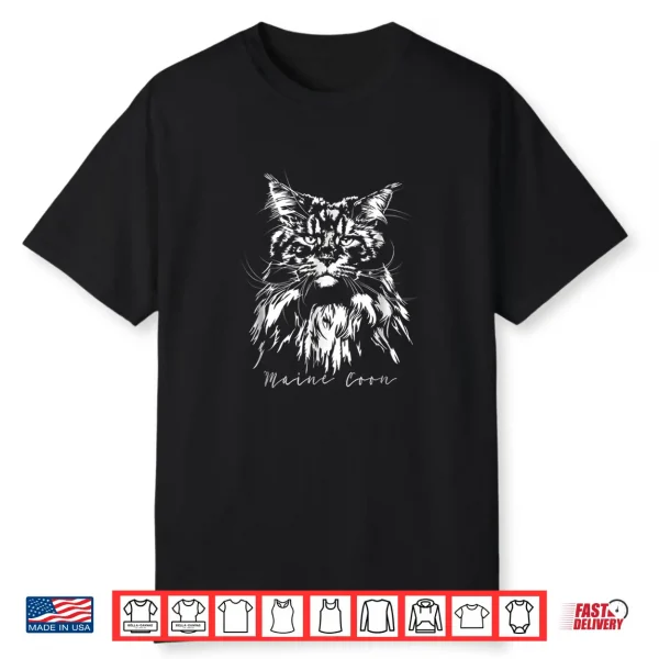 Funny Proud Maine Coon Cat Lover Shirt