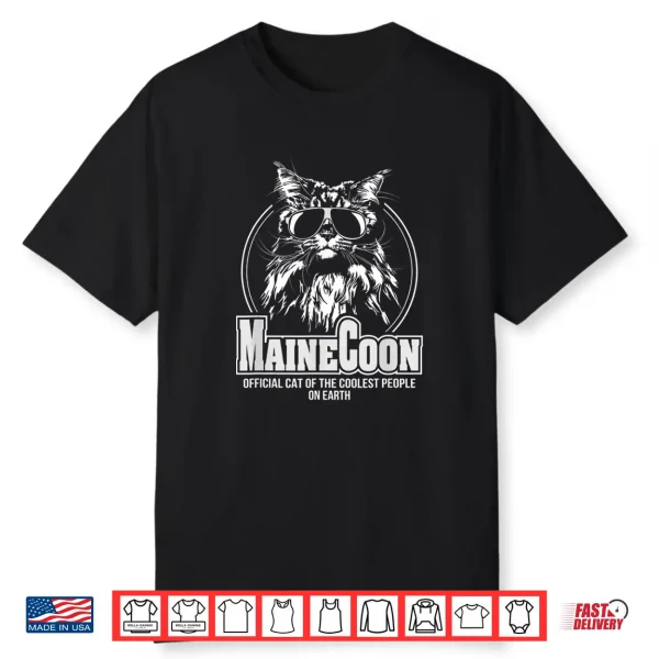 Funny Proud Maine Coon Cool Cat Shirt