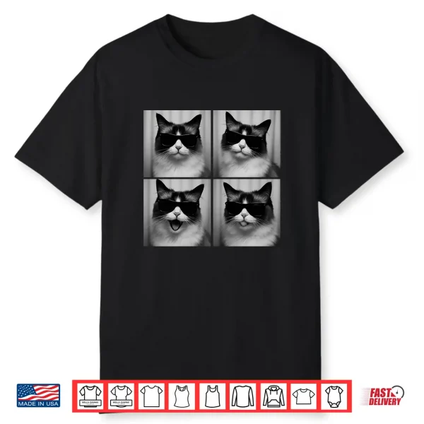 Funny Ragdoll Cat Lover Cute Photo Booth Shirt