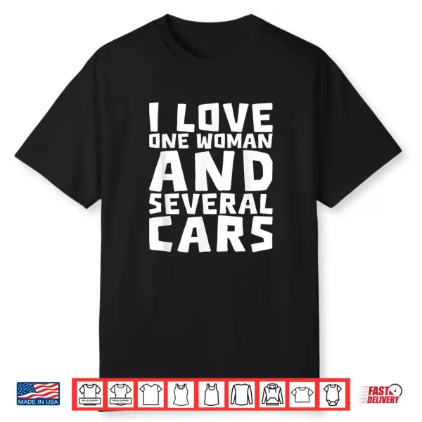 Funny Saying Car Lover Mechanic Garage Quote Husband Wife Shirt