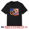 Funny Usa Flag 4Th Of July Maine Coon Cat Beer Pong Champion Shirt