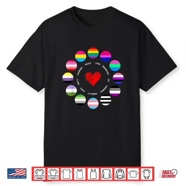 Gay Pride Lgbtq Rainbow Lgbt Pride Shirt