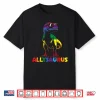 Gay Pride Month Allysaurus Dino Trex Lgbtq Ally Boys Kids Shirt
