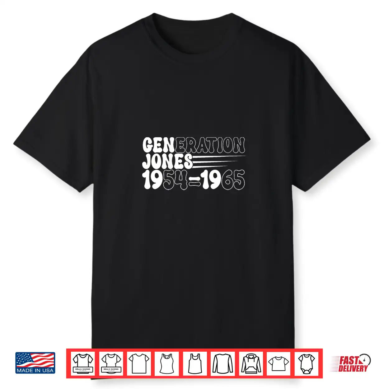 Generation Jones 1954 1965 Birth Years Not A Boomer Shirt Generation Jones 1954 1965 Birth Years Not A Boomer Shirt