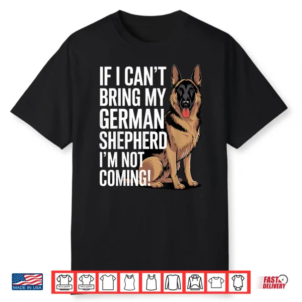 German Shepherd Art For Men Women Dog Owner German Shepherd Shirt