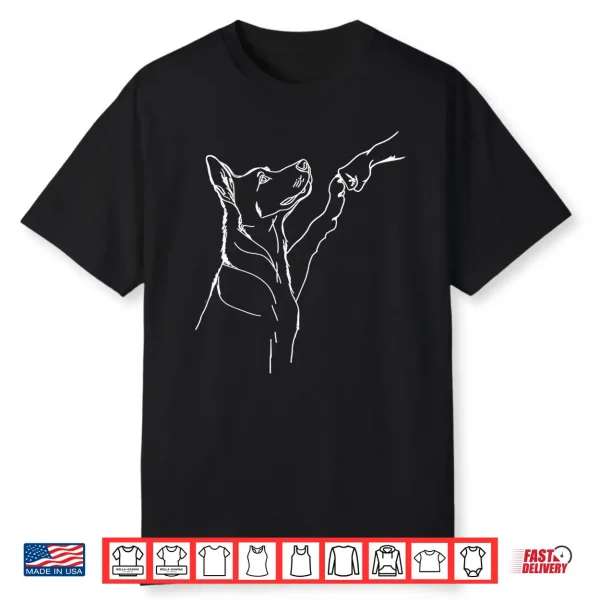 German Shepherd Fist Bump Dog Fist Bump German Shepherd Shirt