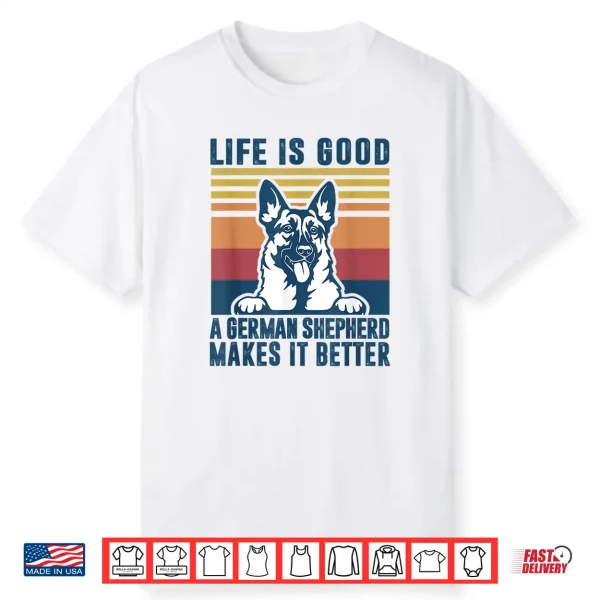 German Shepherd Gift Men Women Dog Dad Mom German Shepherd Shirt