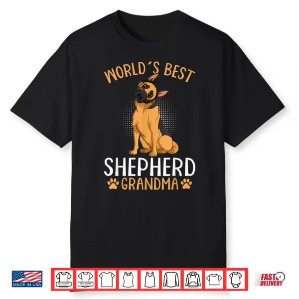 German Shepherd Grandma Dog Professional Identity Shirt