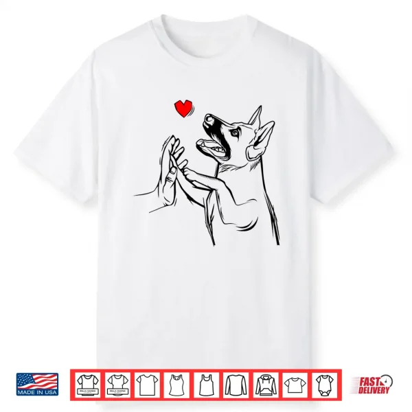 German Shepherd Love Dog Mom Funny Girl Gifts Shirt
