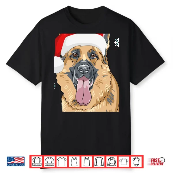 German Shepherd Merry Woofmas Shirt Christmas Dog Gift