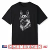 German Shepherd Sunglasses Professional Minimalist Modern Graphic Shirt