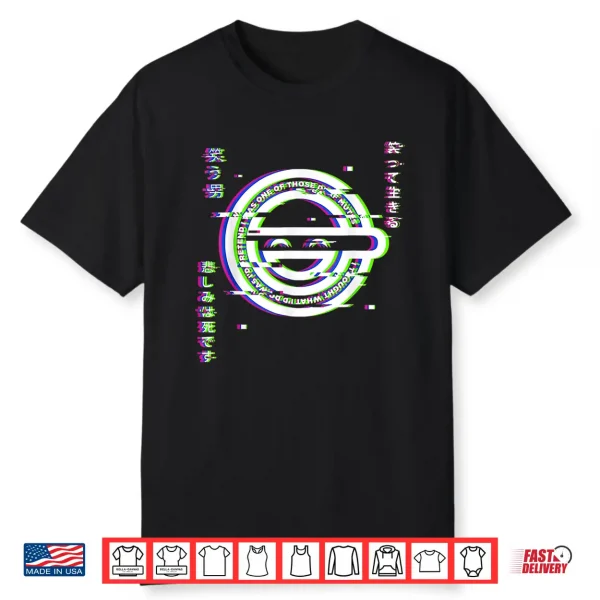Ghost Hacker Laughing Japanese Man Anime And Manga Otaku Shirt