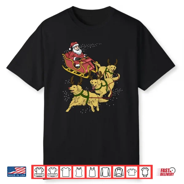Golden Retriever Christmas Shirt