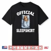 Golden Retriever Dog Official Sleepshirt Napping Pajamas Men Women Kids Shirt