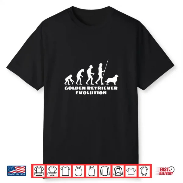 Golden Retriever Evolution Shirt