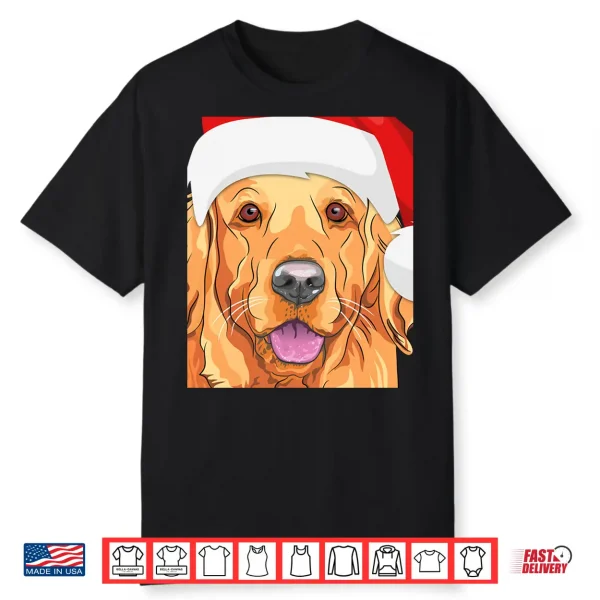 Golden Retriever Merry Woofmas Shirt Dog Christmas