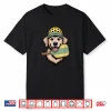 Golden Retriever Pickleball Dog Paddle Shirt