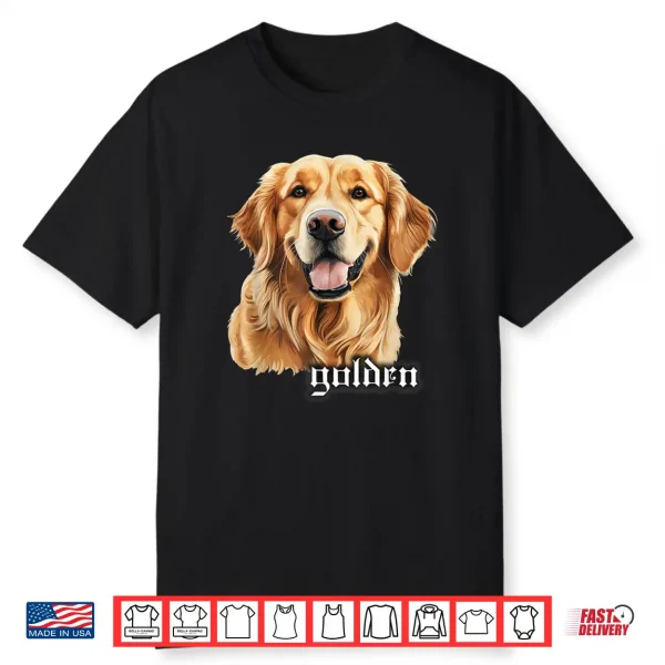 Golden Retriever Portrait Shirt
