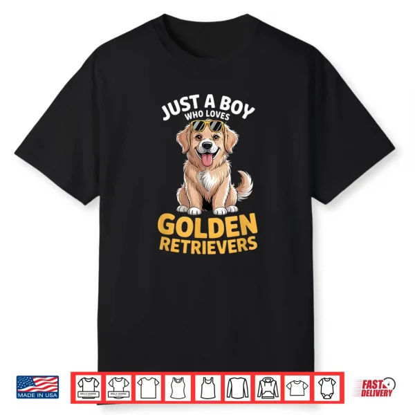 Golden Retriever Professional Minimalist Modern Graphic Shirt