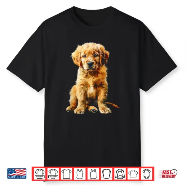 Golden Retriever Puppy Shirt