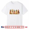 Golden Retriever Santa Christmas Lights Xmas Dog Lover Shirt
