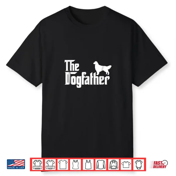 Golden Retriever The Dogfather Father’S Day Shirt