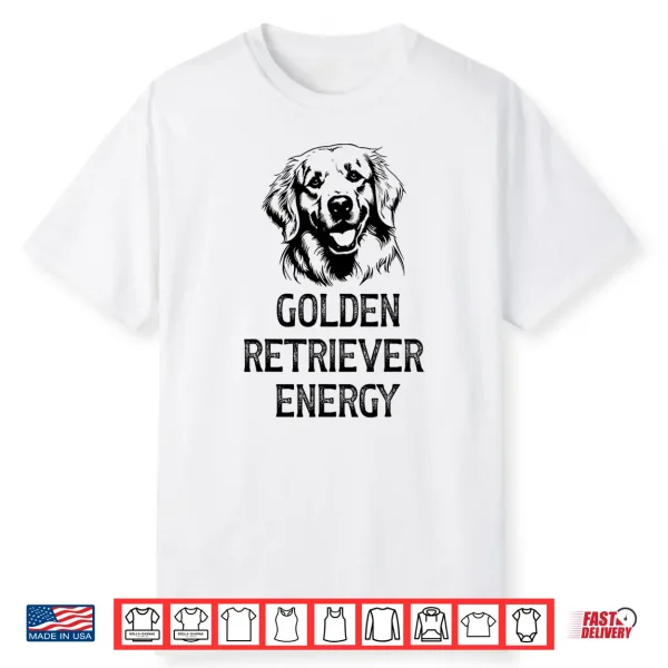 Goldern Retriever Energy Shirt