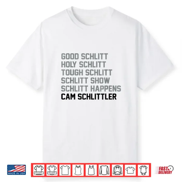 Good Schlitt Holy Schlitt Cam Schlittler Sarcastic Wordplay Shirt