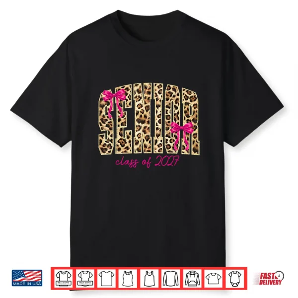 Graduation 2027 Leopard Shirt